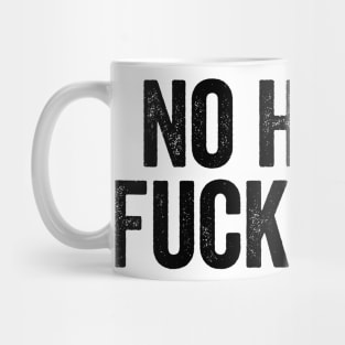 No Hablo Fucktardo (Black) Mug